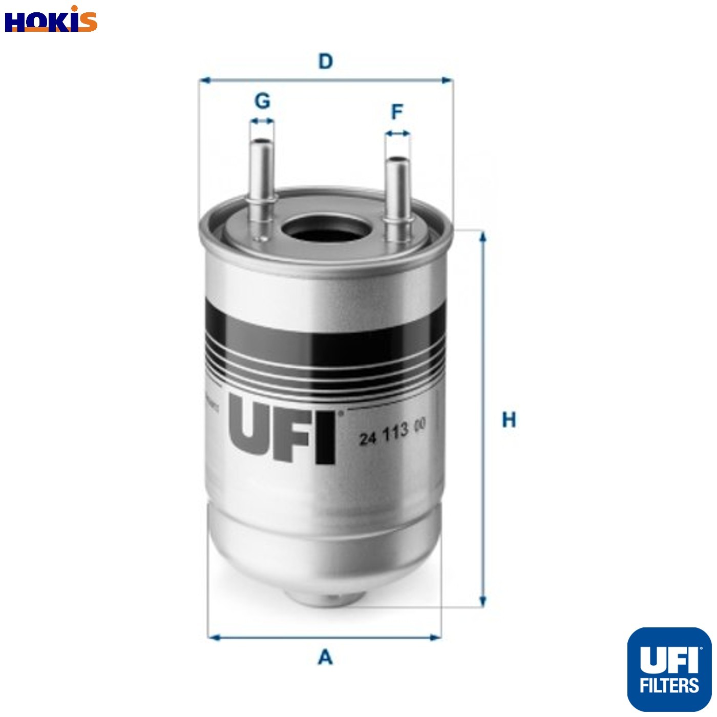 UFI Filters 24.113.00 Diesel Filter | Replacement Filter, Suitable for Cars, Applicable to Various Models of Renault and Suzuki - Image 4