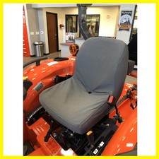 Kubota Tractor L3301,L3901,L4701 in Dark Gray Twill Seat Cover Exact Fit. Aut...