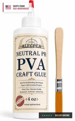 PVA Glue 4 oz for Crafts and Paper Projects