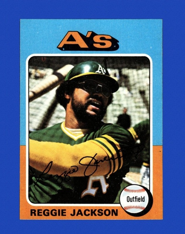 1975 Topps Set-Break #300 Reggie Jackson NR-MINT *GMCARDS*