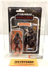 2020 HASBRO STAR WARS VINTAGE COLLECTION MANDALORIAN CARBONIZED AFA 8.5 WALMART