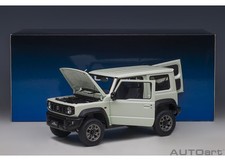 AUTOart 1/18 Suzuki Jimny Sierra JB74 Model Car White Pearl New