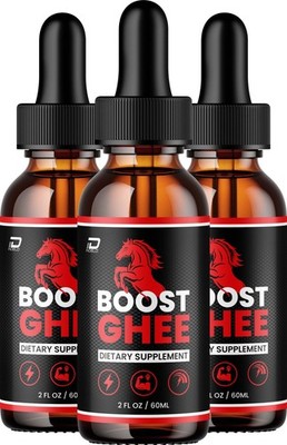 (3 Pack) Boost Ghee Liquid Drops   BoostGhee Natural Blend Healthy Organic