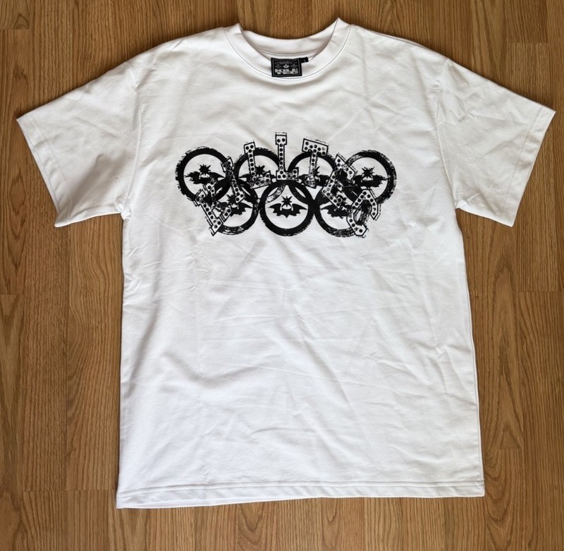 Killtec Men's White Graphic Print Crew Neck Short Sleeve T-Shirt Size S