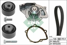 Water Pump + Timing Belt Kit INA 530 0446 31 for Peugeot 406 (8B) 2.2 2000-2004