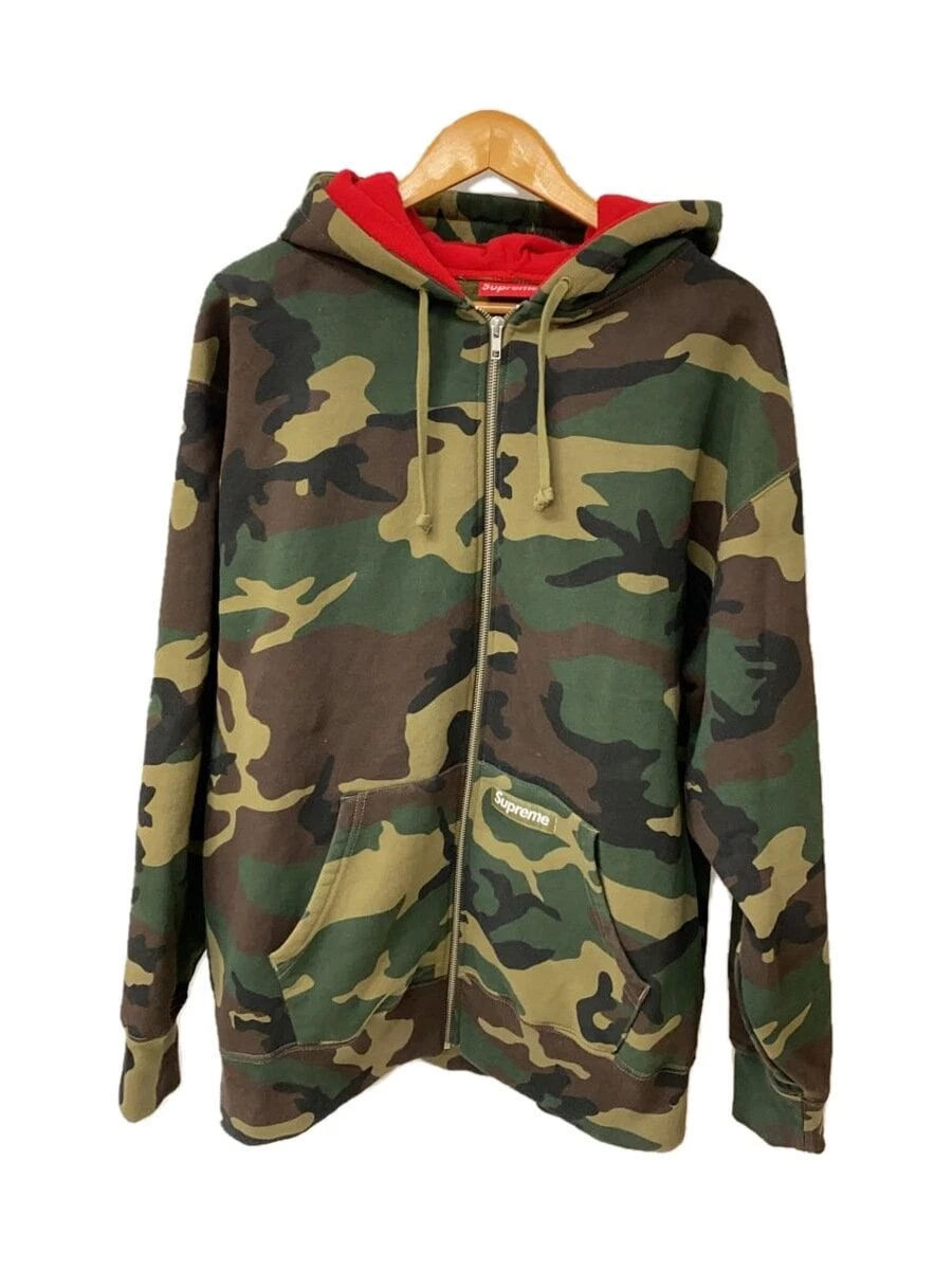 Sweat à capuche zippé Supreme kaki XL occasion