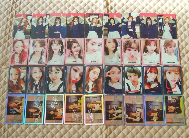 TWICE SIGNAL MINI ALBUM HOLOGRAM CONCEPT OFFICIAL PHOTOCARD NAYEON