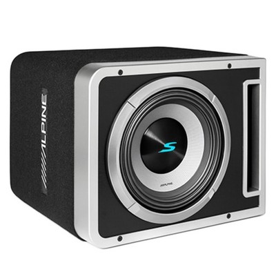 Open Box Alpine Halo S-Series S2-SB10V 10'' Preloaded Subwoofer Enclosure & 600W