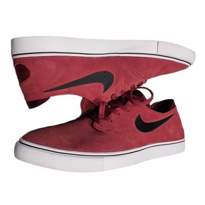 Nike Zoom Oneshot SB Skateboarding Sneakers Mens 11 Red Black Low Top 724954-600