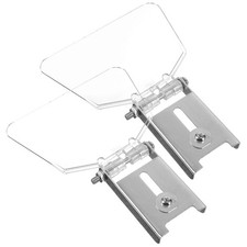 Set of 2 Universal Bench Grinder Shields Small Eye Gaurd Replacements