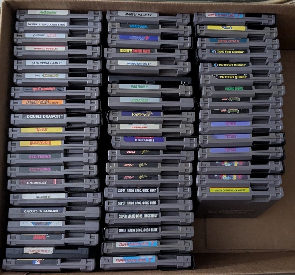 Nintendo NES Games - Choose Your Own Lot - Tested & Working - Combined Shipping