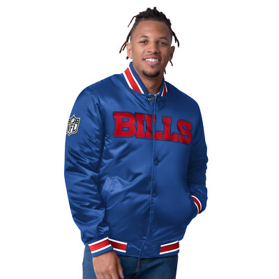 Starter Men's Buffalo Bills Closer Reversible Varsity Jacket | eBay