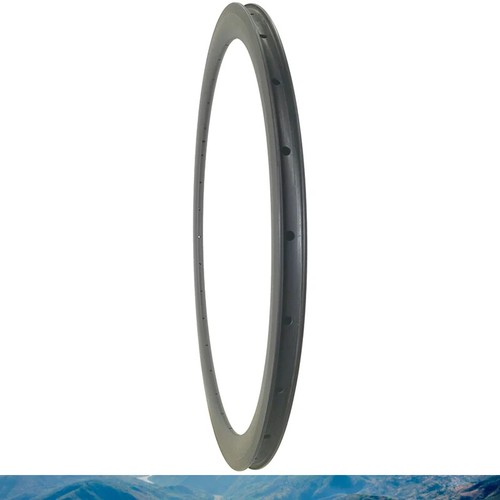 700C 38*23mm Road Bike Carbon Rim Basalt V Brake Clincher 12K Twill 16-36 Holes - Picture 2 of 12