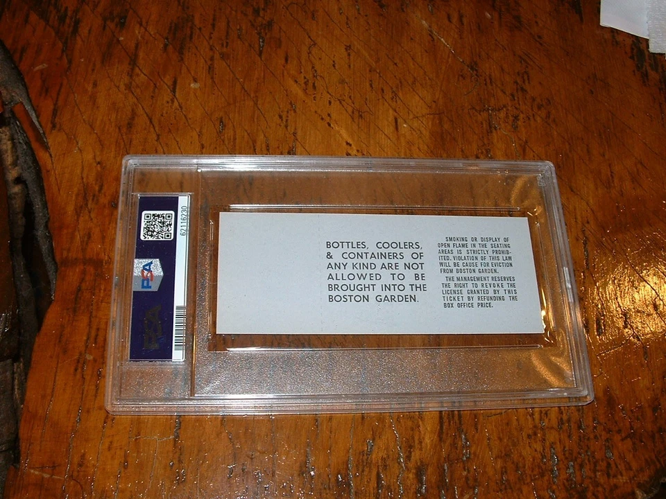 1981-ANTUOFERMO v HAGLER FULL TICKET-PSA MT 9- BLUE - HIGHEST GRADE-LOW PRICE ! - Image 2 of 2