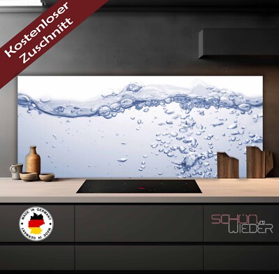 Küchenrückwand Aus Glas ESG Spritzschutz 140x70cm Steine Blätter Kunst