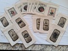 HALLOWEEN GIFT BAGS 16 GOTH PUNK MACABRE 4x6 Pouch COTTON MUSLIN Witches Tea NEW