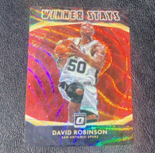 2020-21 Panini Donruss Optic David Robinson Winner Stays Asian Red Wave TMall