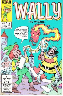 Wally the Wizard # 2 (of 12) (Howard Post) (Marvel / star, USA, 1985)