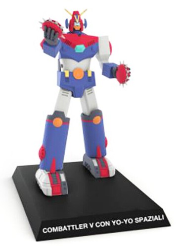 ANIME ROBOT N. 64 COMBATTLER V CON YO-YO SPAZIALI 13 CM CENTAURIA YAMATO FIGURE - Foto 4 di 4