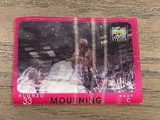1997-98 Upper Deck Diamond Vision Alonzo Mourning #14 Miami Heat