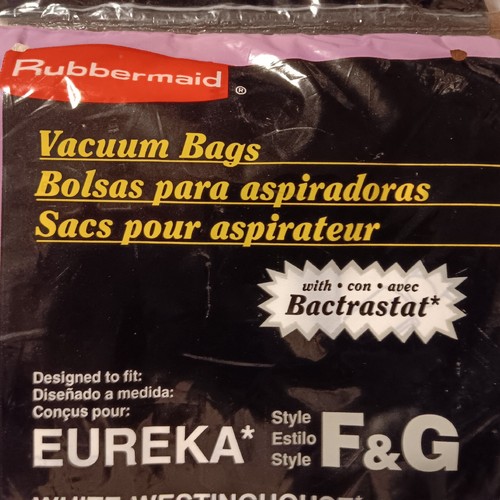 Rubbermaid Eureka Stile F&G Sacchetti sottovuoto Nuovi/Non aperti 4 sacchetti - Foto 3 di 4