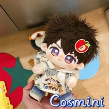 Toy Gift Anime Love and deepspace Caleb Plush Doll 20cm Stuffed Dress up