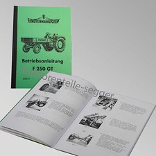 Fendt Geräteträger Betriebsanleitung F 250 GT Traktor Schlepper 500014