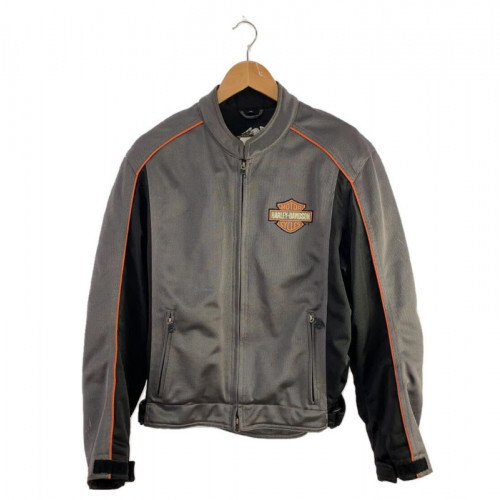 HARLEY DAVIDSON Full-Zip Mesh Riding Jacket in Gay Size M