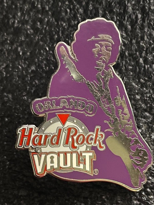 Hard Rock VAULT ORLANDO Jimi Hendrix Purple Haze PIN LIMITED EDITION /2000