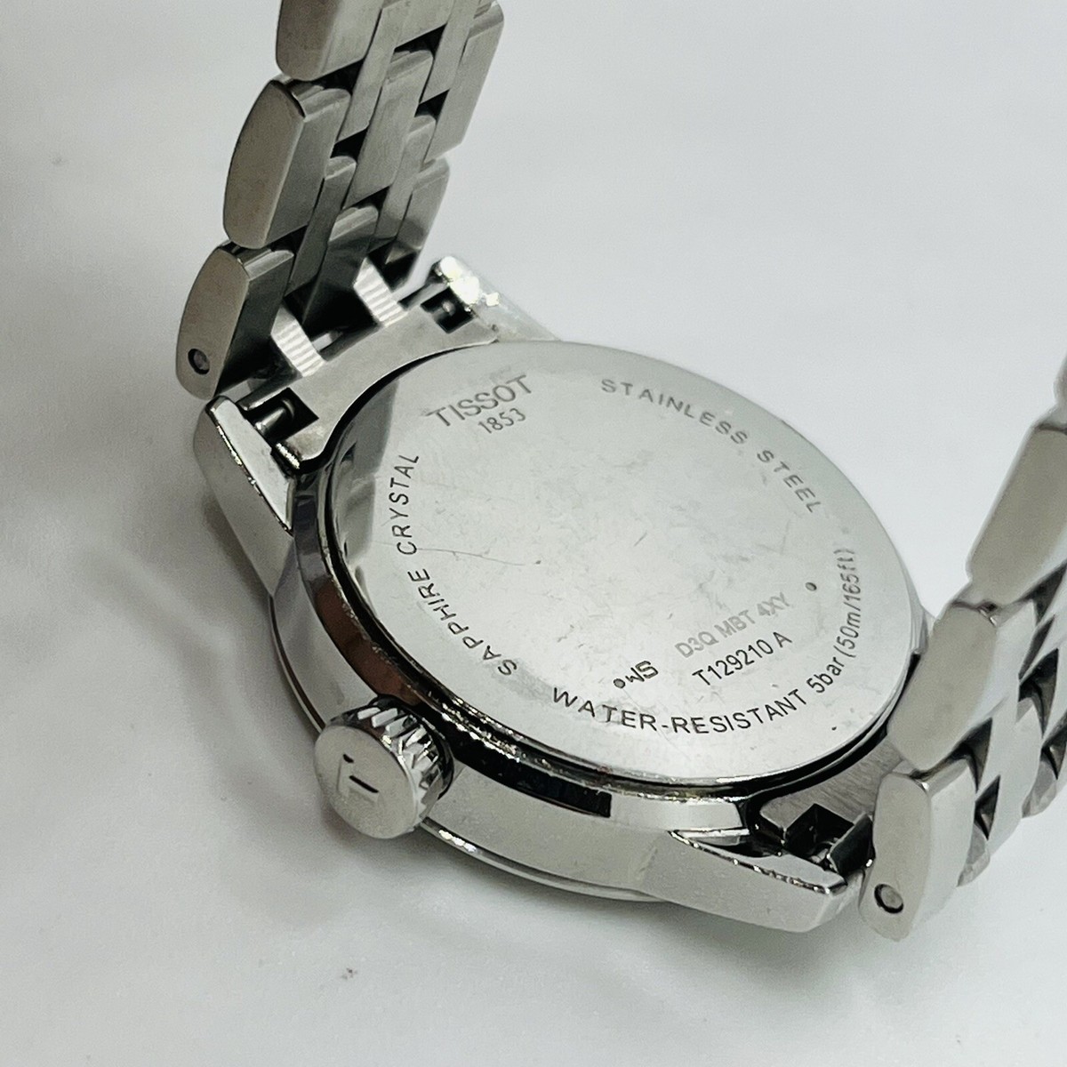 Tissot Women's Classic Dream Silver/Black Sapphire 28mm Steel