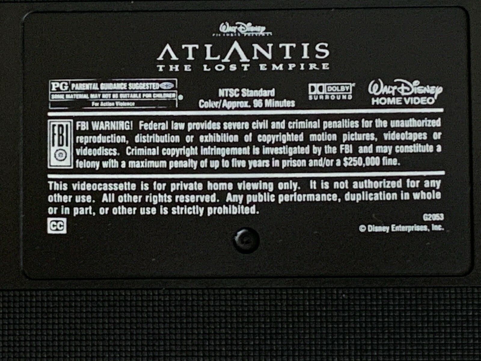 Disney VHS Tapes Black DiamondWD MasterpieceMultiple Titles