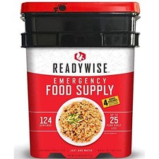 Wise Company Ready Wise ReadyWise, aliments d'urgence 3 paquets 124 portions