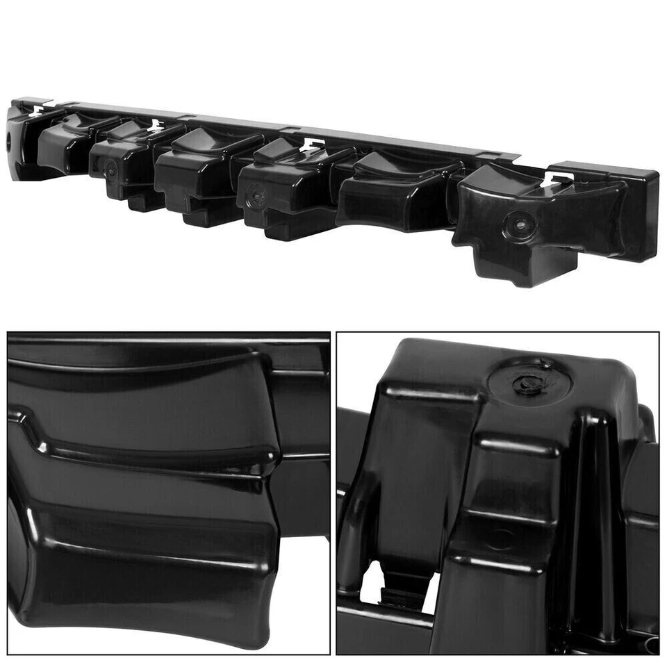 Barra frontal amortiguador de impacto para parachoques delantero Ford Fusion 2010-2012 barra frontal negra FO1070177 Foto 2 de 4