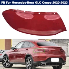Left Side Rear Outer Tail Light Lens Cover Cap For Mercedes GLC Coupe 2020-2023