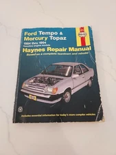 Haynes Automotive Repair Manual Book 36078 1984-1994 Ford Tempo Mercury Topaz