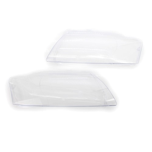 2x Cubiertas de plástico de repuesto para lentes de faros N/S+O/S para Audi A8 D3 2003-2009 - Imagen 2 de 5