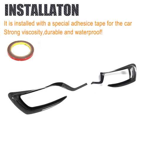 Aletas divisorias delanteras de carbono Flips Canard para Mercedes W447 clase V 2020 - Imagen 7 de 9