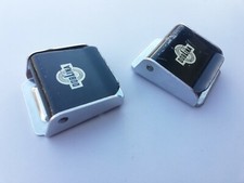 original DDR Doblina Gurtschlösser Gurtschloss Paar / Trabant graue gurte