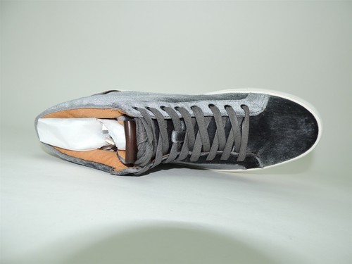 Kenneth Cole Reaction Men's Road High-Top Velvet Sneakers Grey Size 9 M - Bild 5 von 6