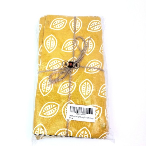 ANA Eco Friendly 100% Cotton Highly Absorbent Kitchen Dishcloth Hand Towels Set - 第 1/3 張圖片