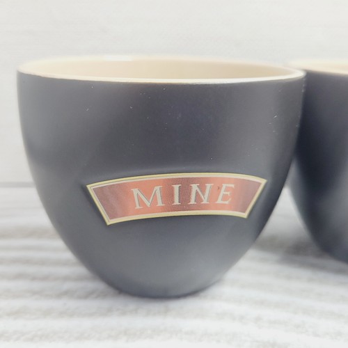 Bailey's Irish Cream -Set of 2Yours & Mine Expresso Coffee Cups Mugs - Picture 2 of 5