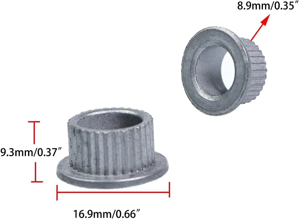 Kits de reparación de pasadores y bujes de bisagra de puerta compatibles con Chevy GMC C1500 1988-2002 Foto 3 de 4