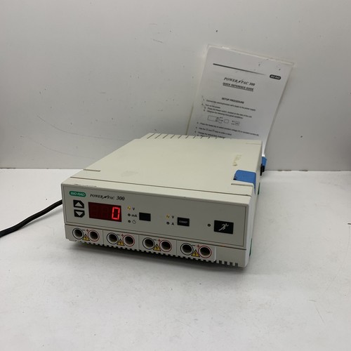 Bio-Rad Powerpac 300 Electrophoresis Power Supply 195VA 100-120V - 第 1/9 張圖片