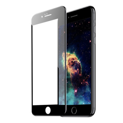 ^ 3D Curved Schutzfolie Glas 9H Hart FULL SCREEN Samsung Galaxy A8 2018 Schwarz