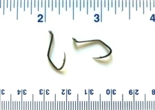 100 Matzuo 141010 Black Sickle Octopus Fish Hooks size 6 - 100 hooks