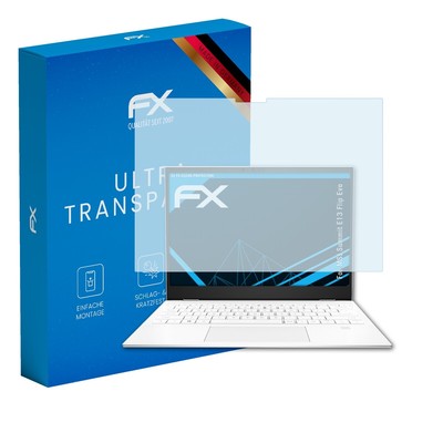 atFoliX 2x Displayschutzfolie für MSI Summit E13 Flip Evo Schutzfolie klar Folie