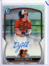 2023 Bowman Chrome - Mega Box Chrome Mojo Autographs #BCMA-DH Douglas Hodo (AU,