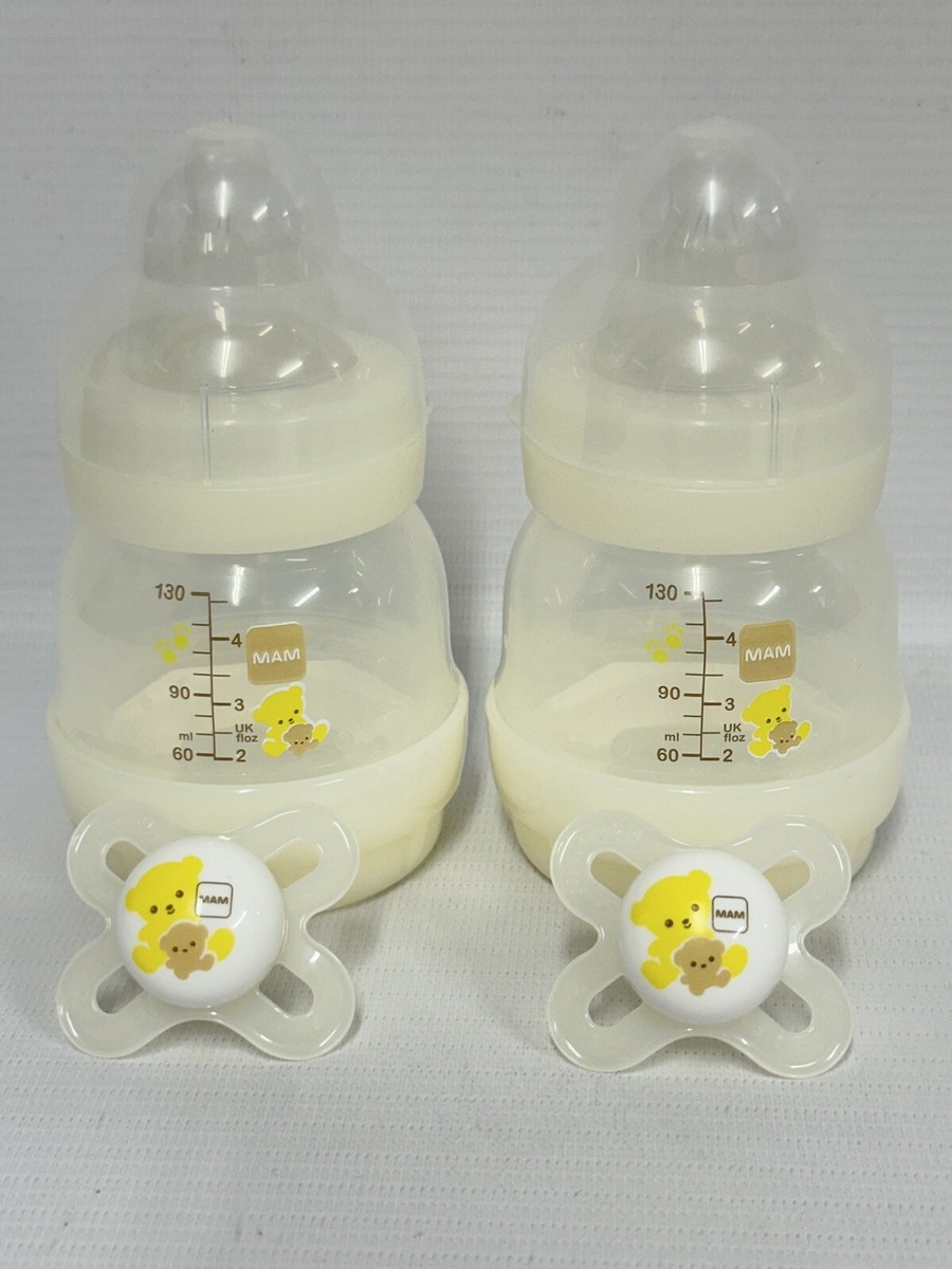 Starter Set Mam Anti Colic Bottles Tesco Mam Bottles Mam Teats