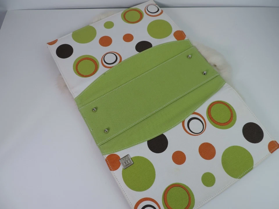 Cubierta Miche Classic Shell Moderno Patrón Círculo Verde Crema Foto 4 de 4