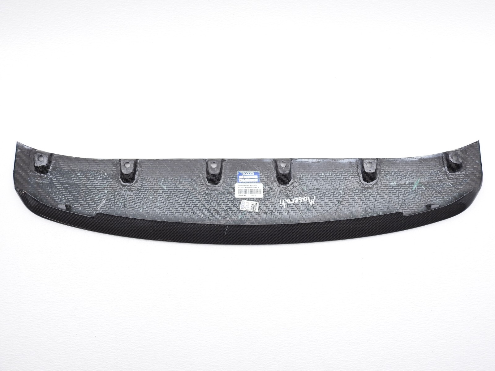 17-20 Maserati Quattroporte M156 Front Bumper Carbon Fiber Spoiler Anteriore -1